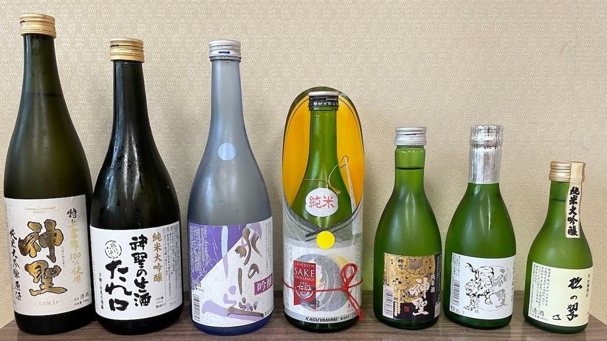 伏見銘酒の飲み比べを堪能