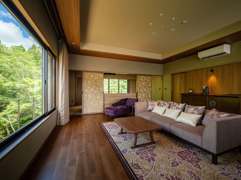 Relax in a spacious suite