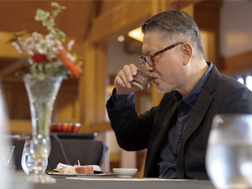 Terrace with open-air bath