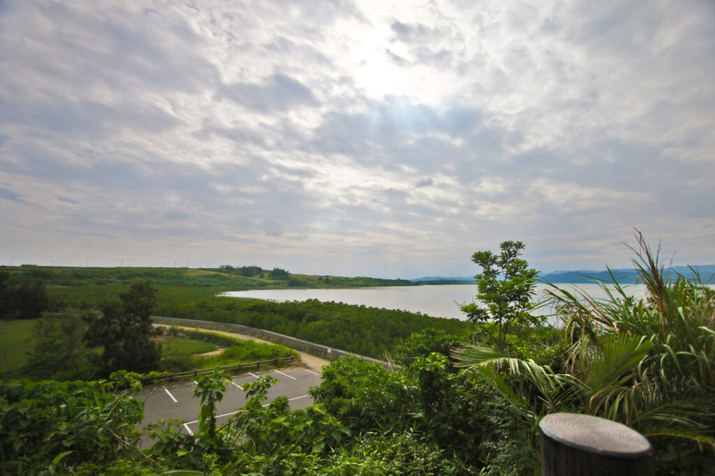 小浜島の絶景スポットカトレ展望台からの景色