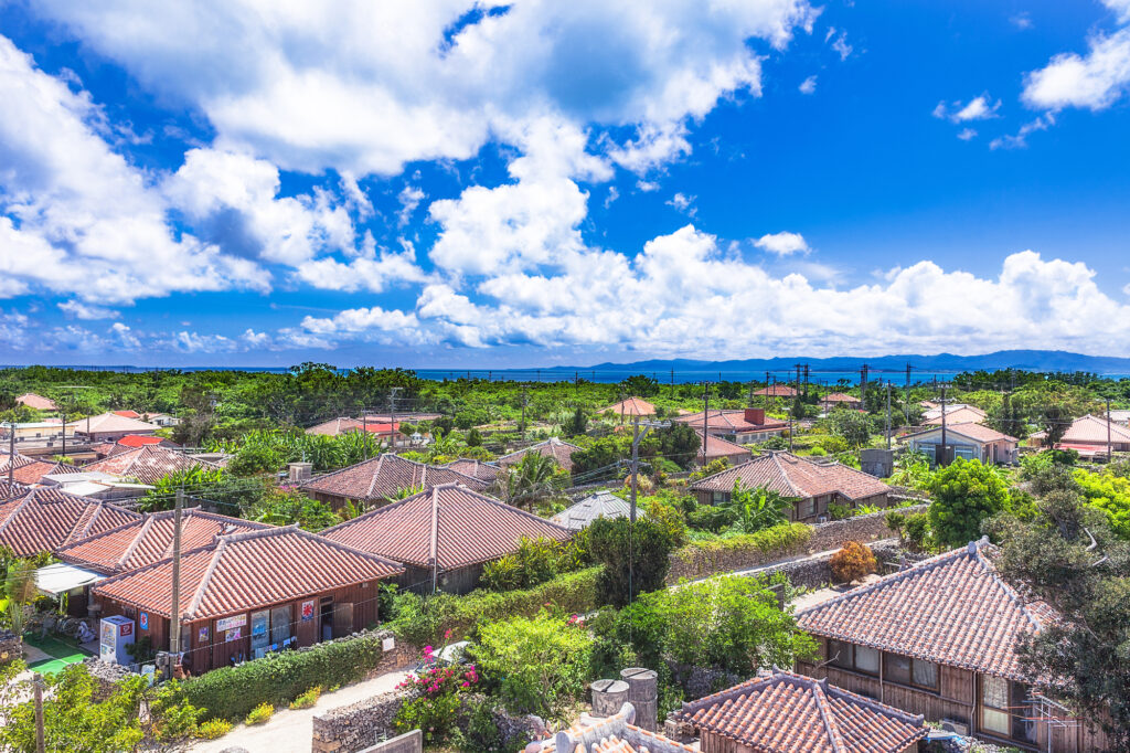 沖縄県・八重山諸島 竹富島の風景