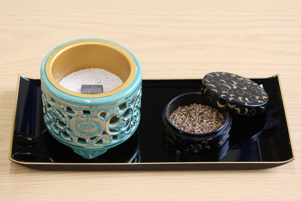 長い歴史を持つ京都のお香文化のひとつである焼香