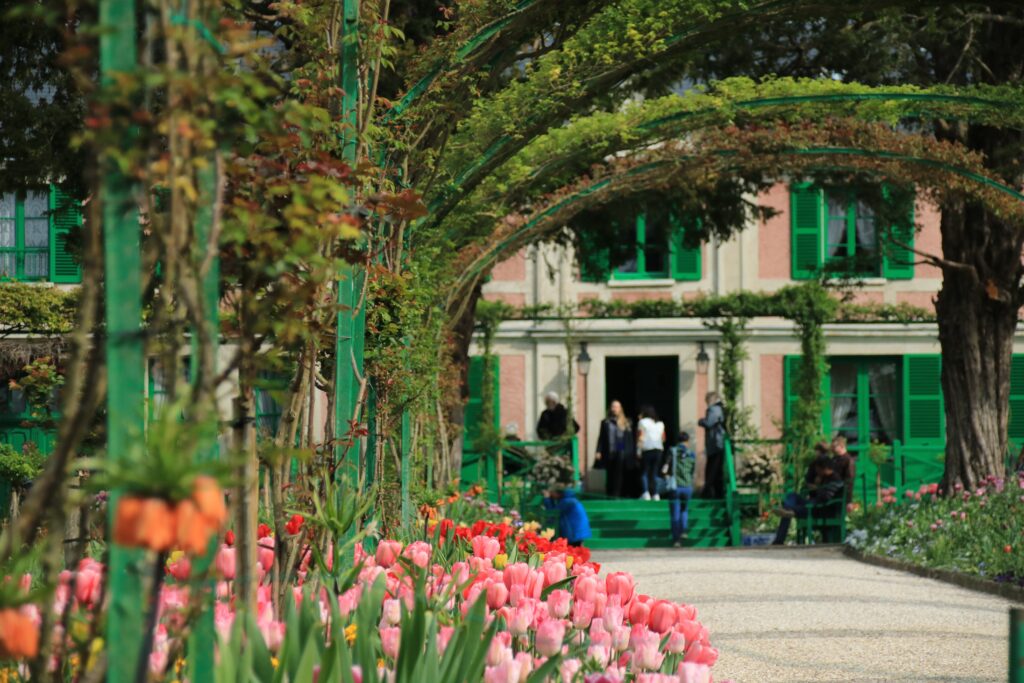 ジヴェルニーにあるモネの家