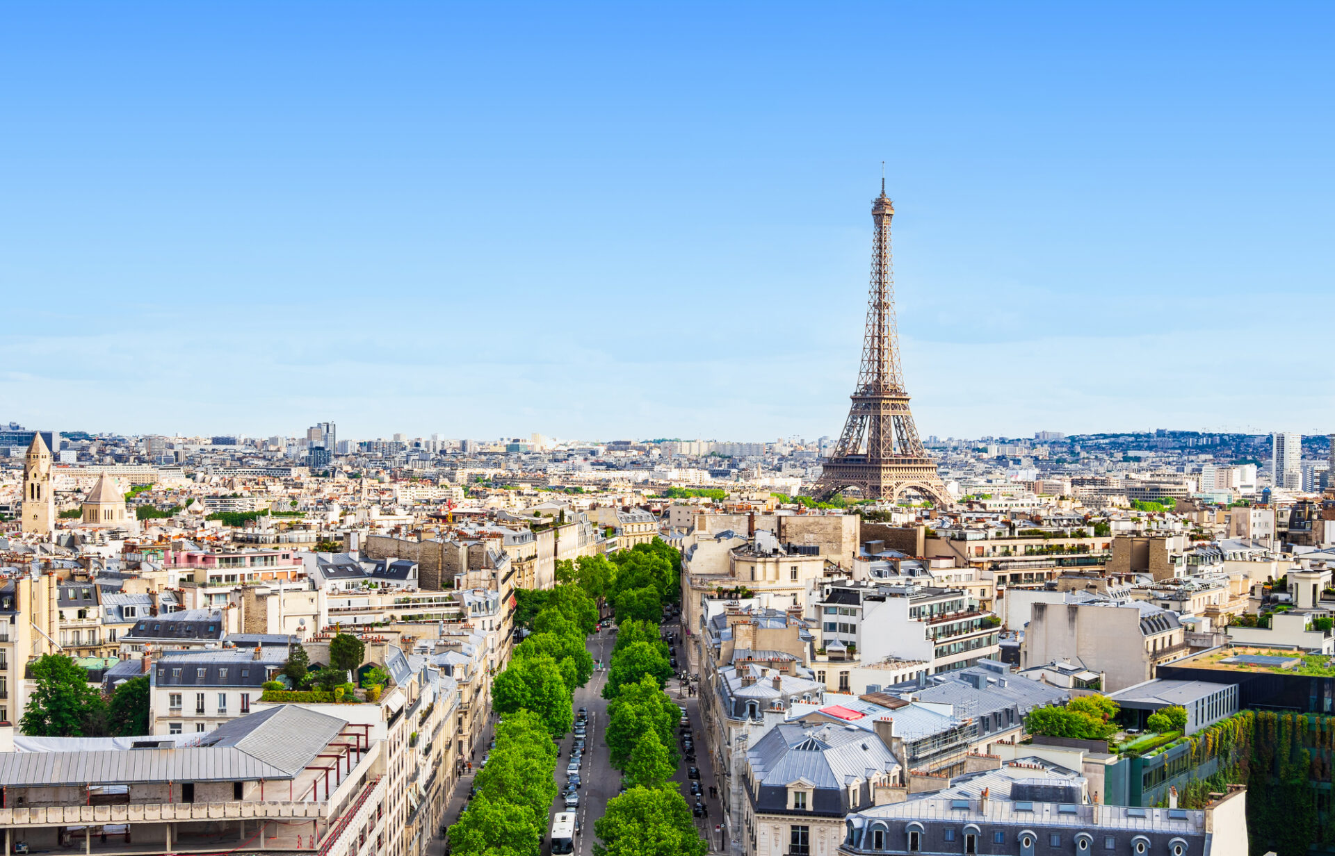 フランス・パリの街並み