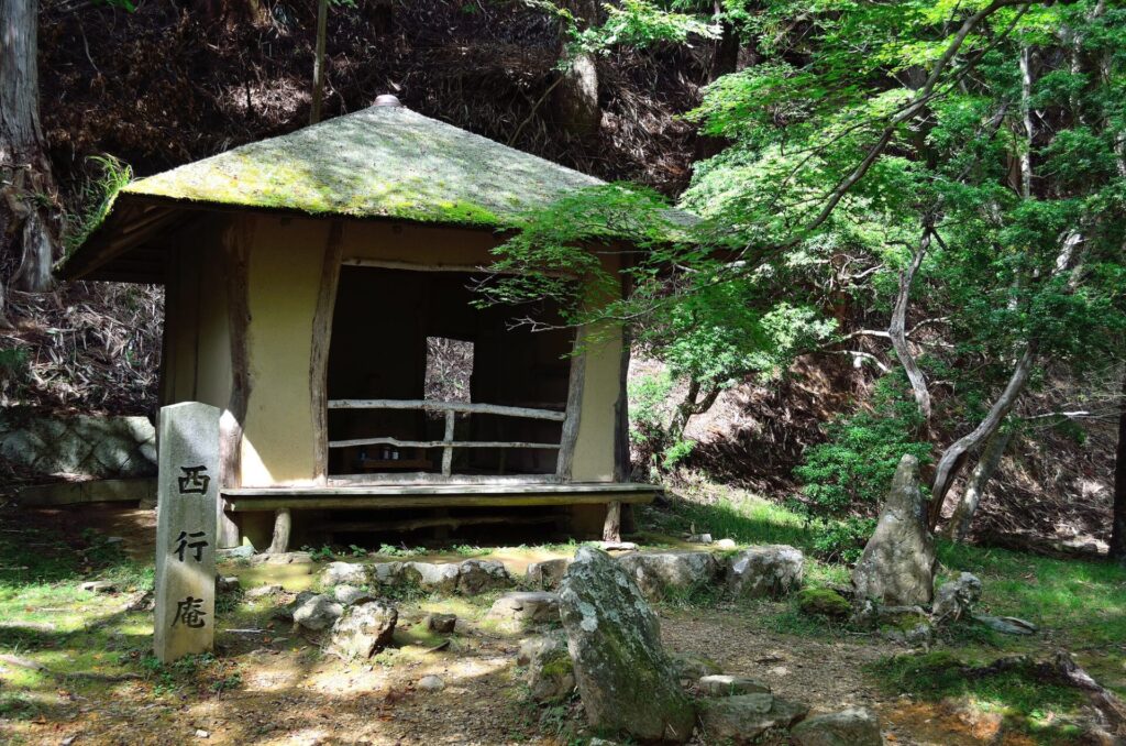  吉野山の西行庵