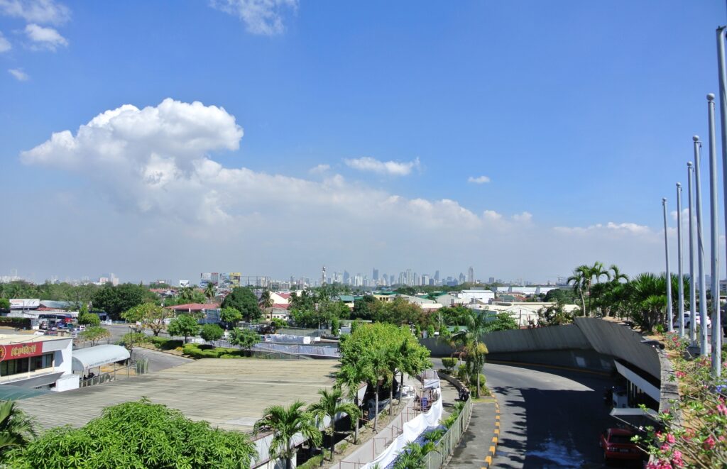 ニノイ・アキノ国際空港ターミナル1からメトロマニラ（フィリピン）