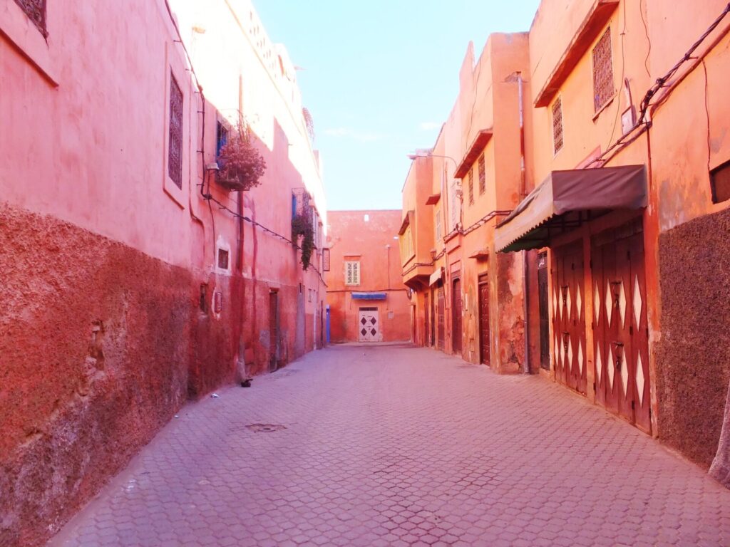 ローズピンクの街マラケシュ観光