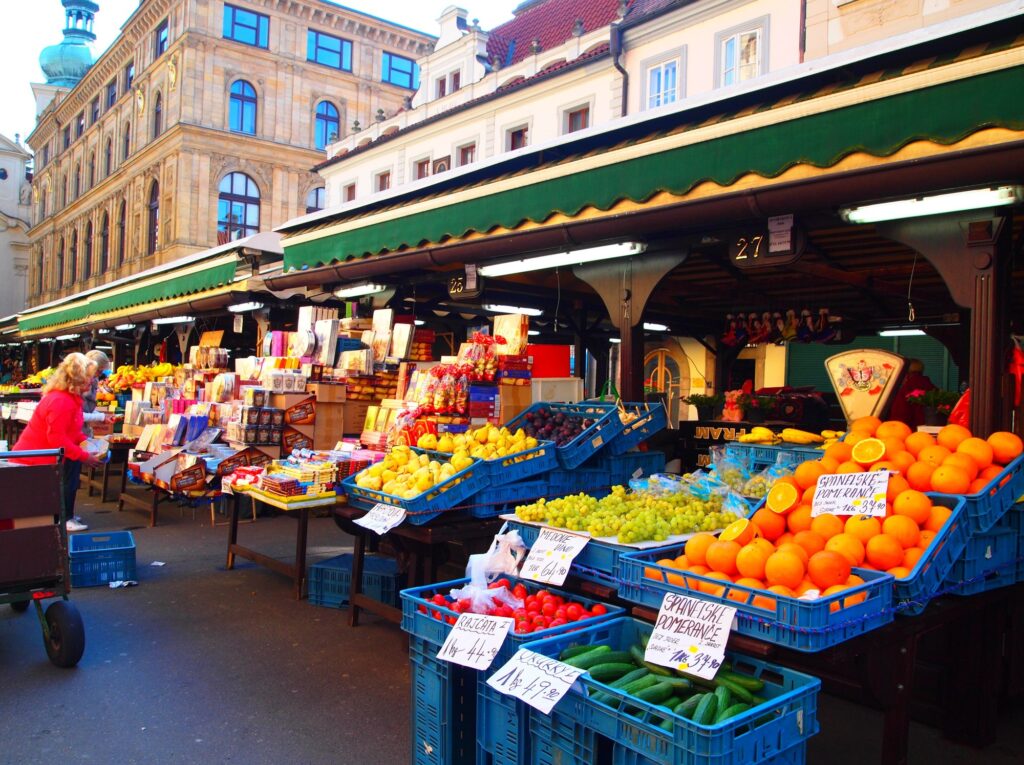 プラハのショッピング