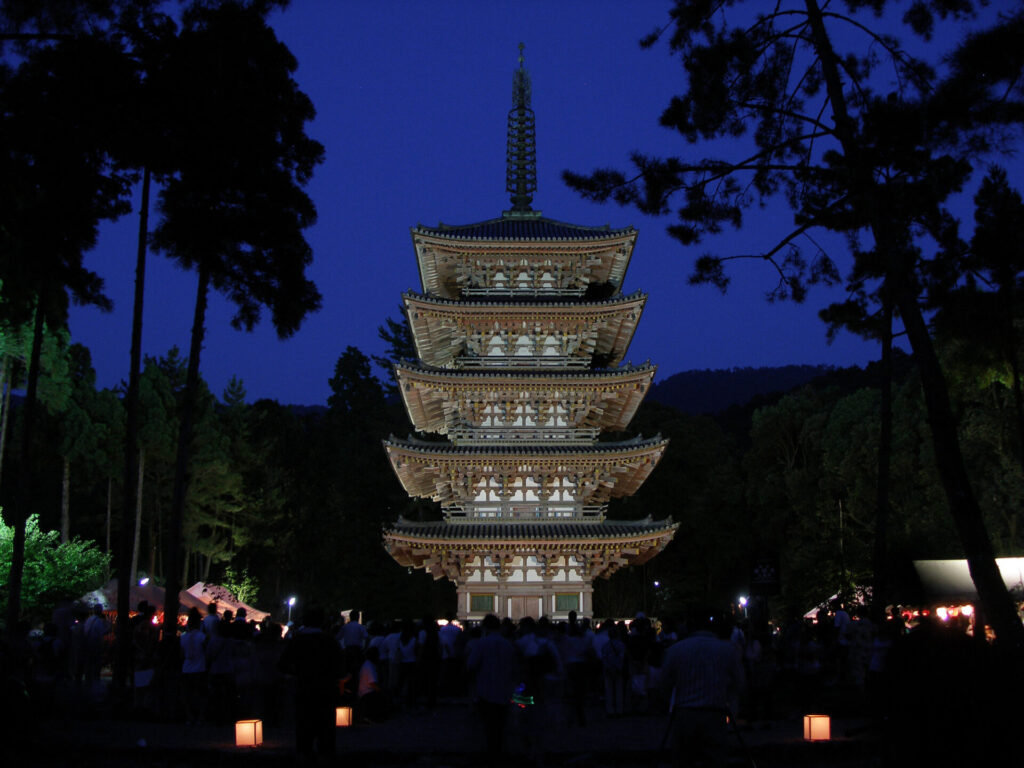 醍醐寺の万灯会