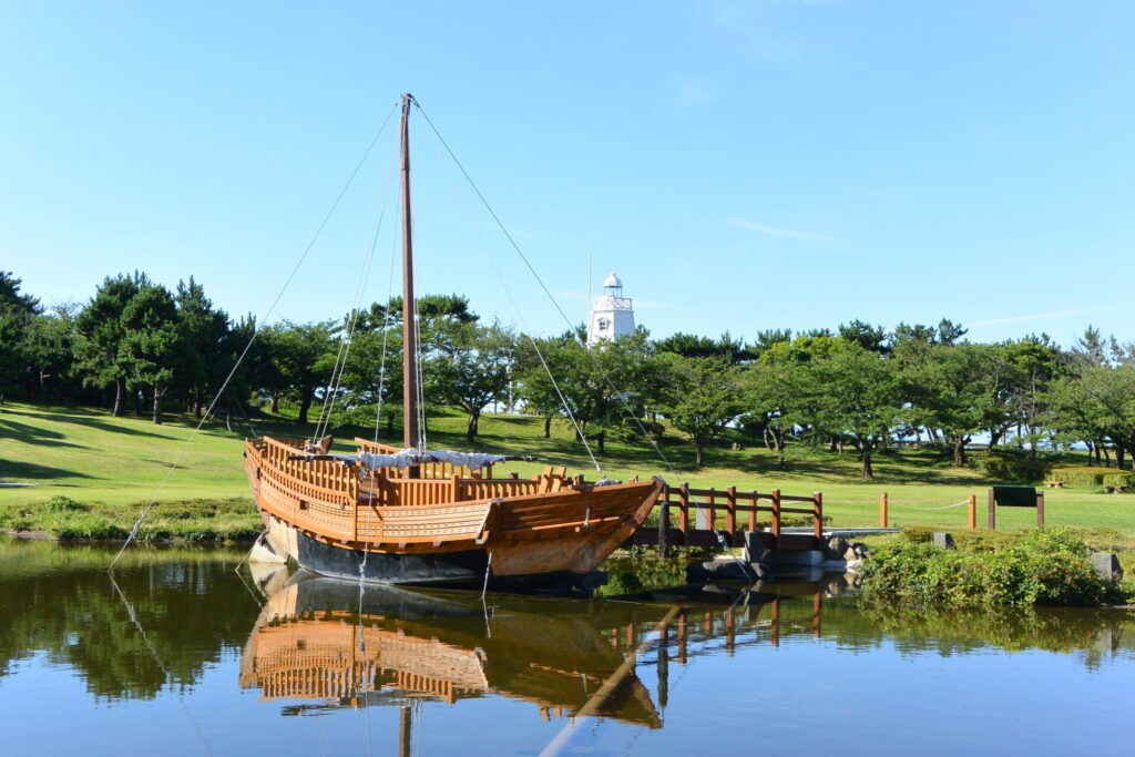午後: 日和山公園