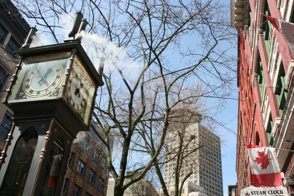 レンガ造りの美しい街並み