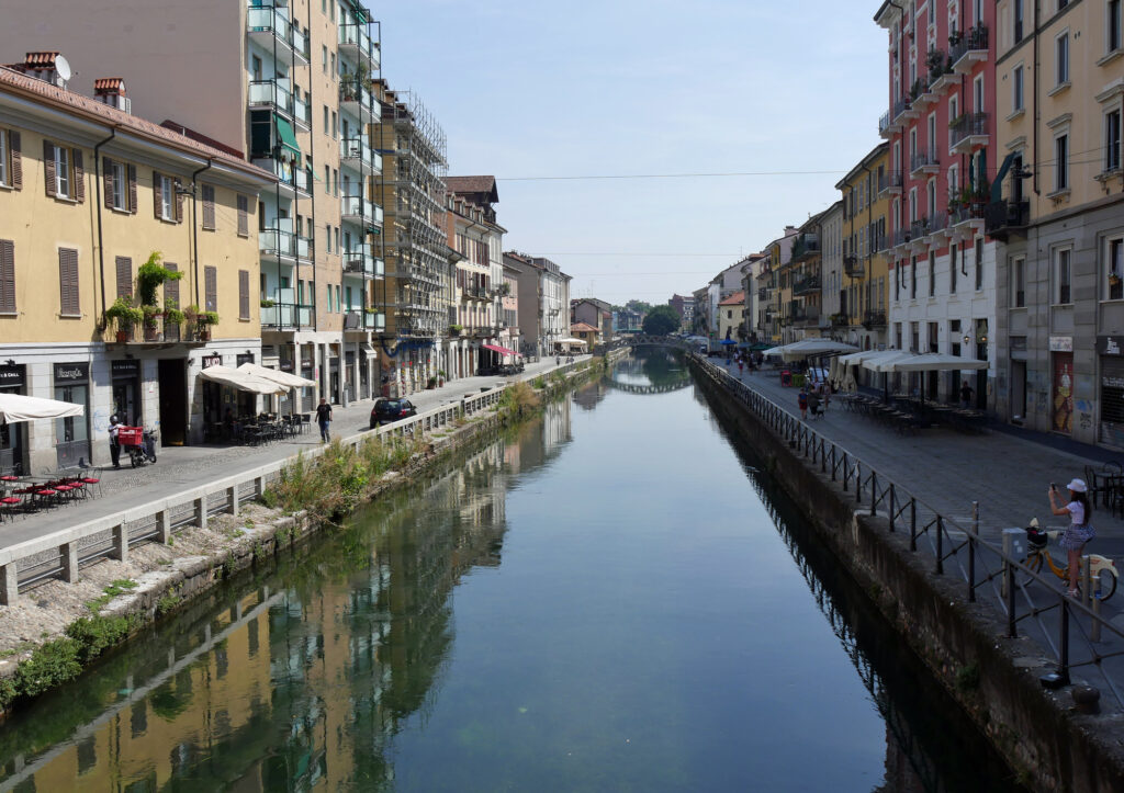 ミラノ　ナヴィリオ地区