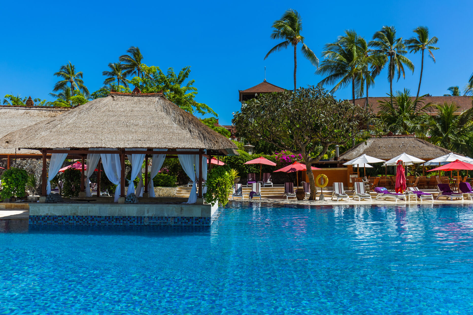 バリ島のリゾートホテル