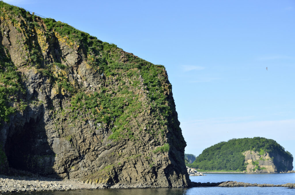 夕方: オロンコ岩