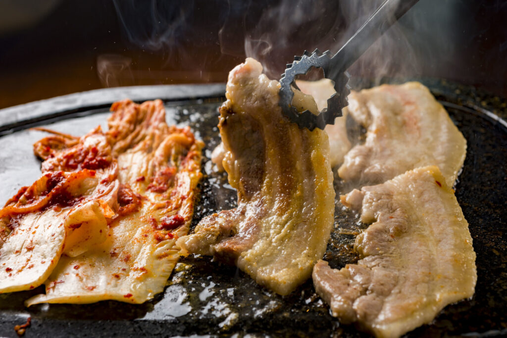 ひとりでも楽しめるサムギョプサル