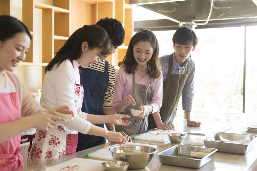 料理教室の体験レッスン