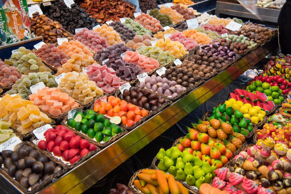 バルセロナの市場