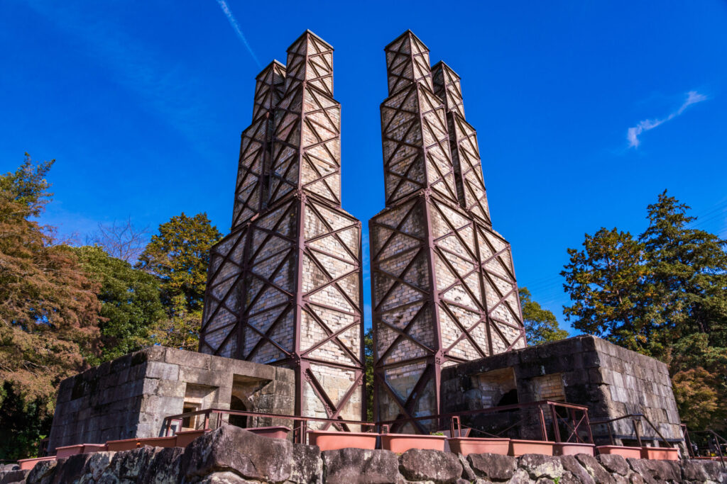 （静岡県）晴天下の韮山反射炉 