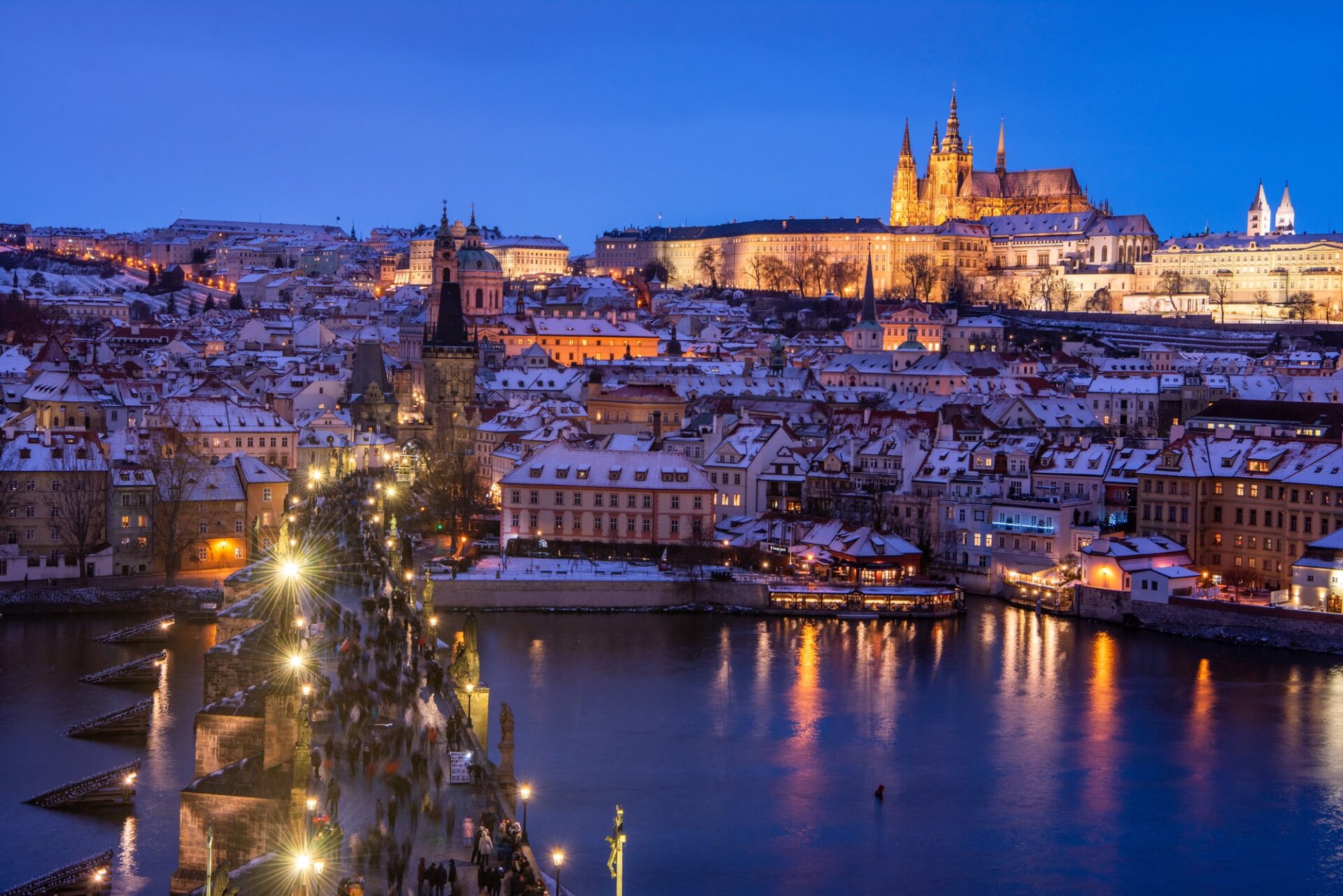 美しいプラハの街並み