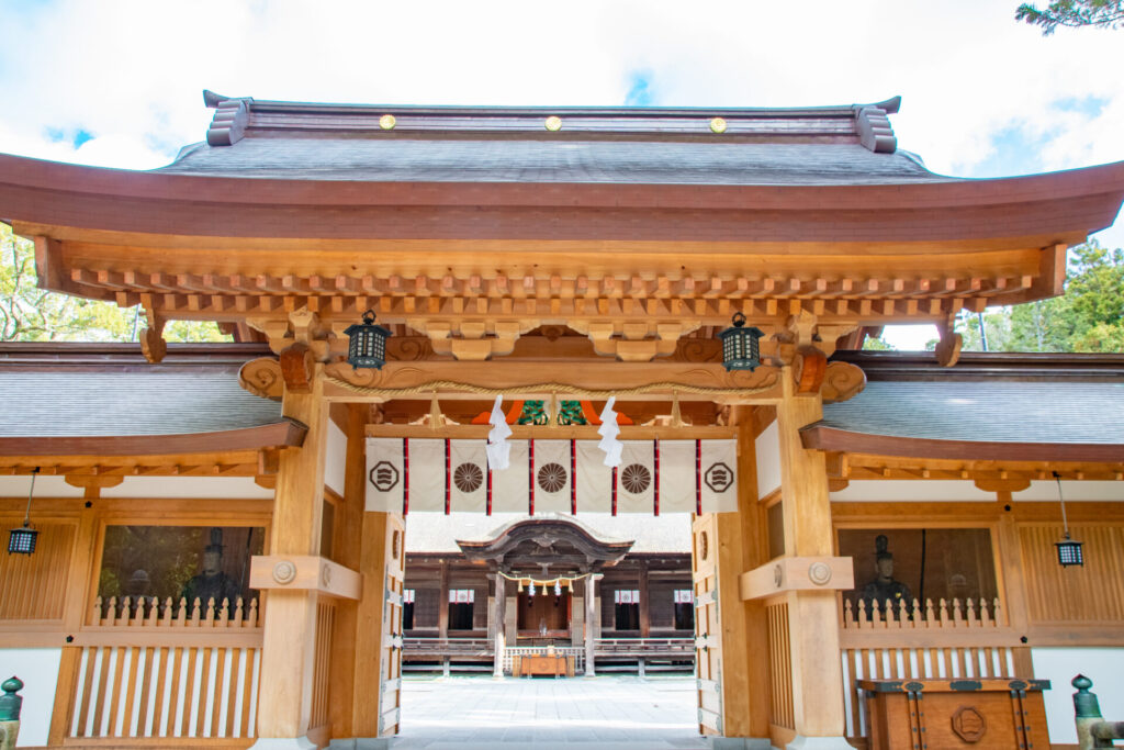 夕方: 大山祇神社