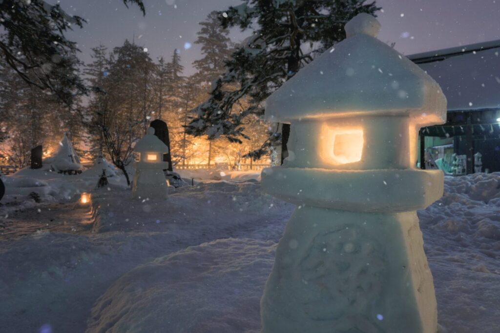 上杉雪灯籠まつり