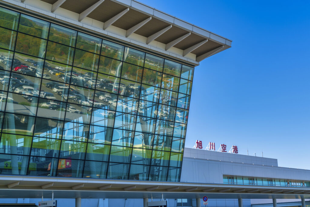 午前: 旭川空港から旭川市内へ