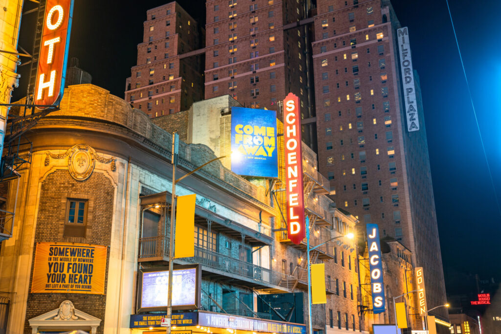 ニューヨーク市のブロードウェイ