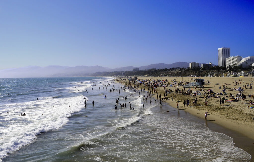 サンタモニカビーチ