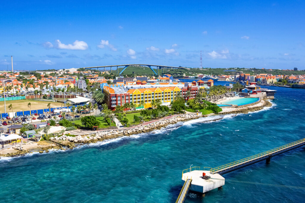 The Caribbean. The Island Of Curacao. Curacao is a tropical Paradise in the Antilles in the Caribbean sea 