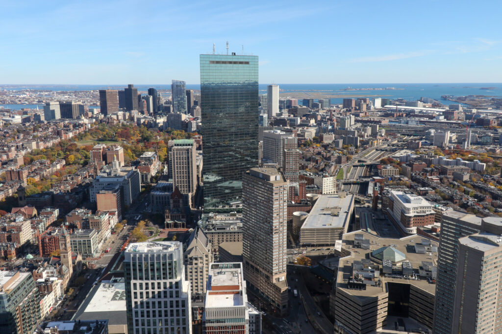 ボストンの展望台