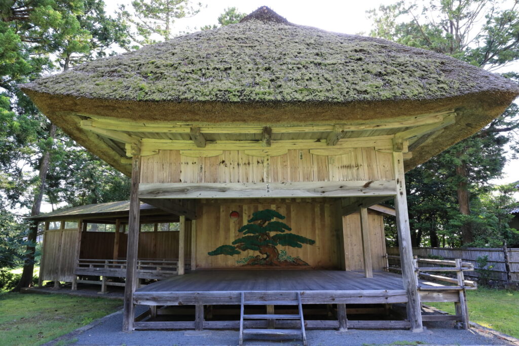 夕方：大膳神社