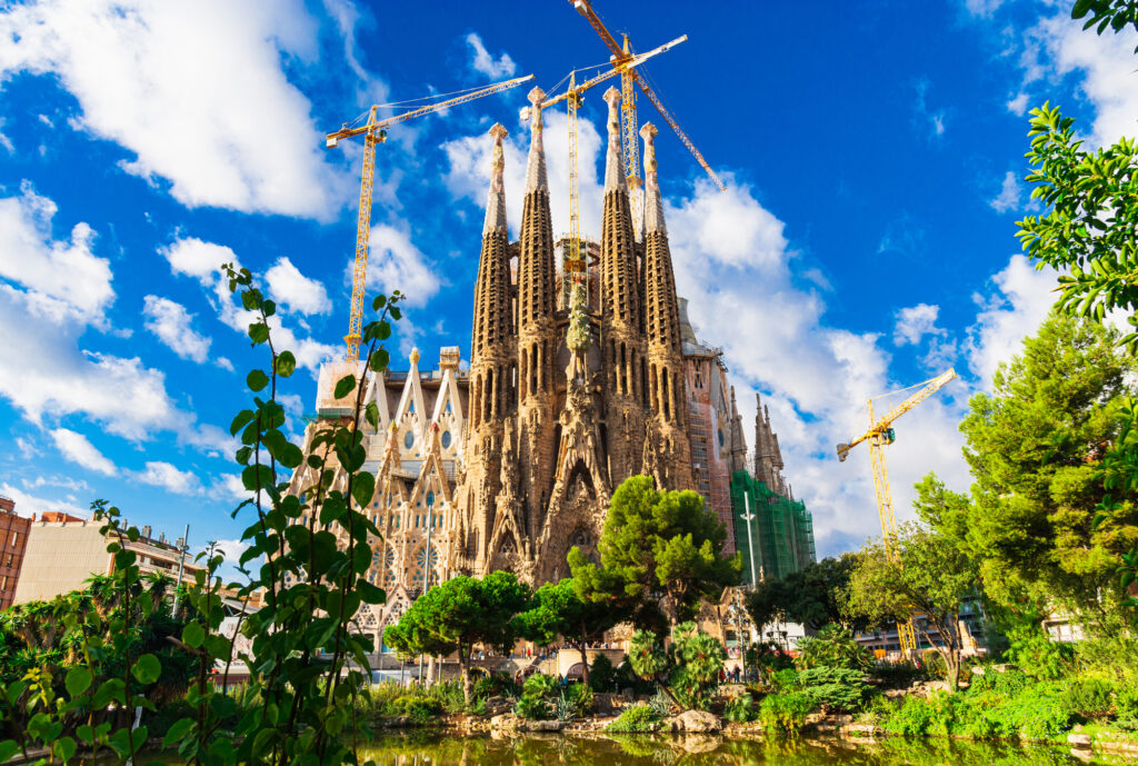 バルセロナの建築物