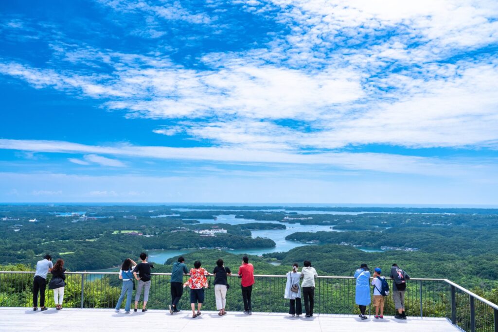 横山展望台の景色