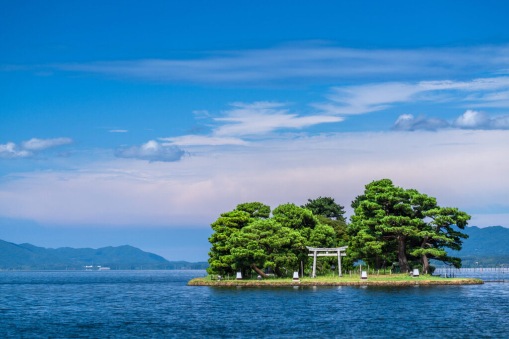《島根県》夏の宍道湖・嫁ヶ島 