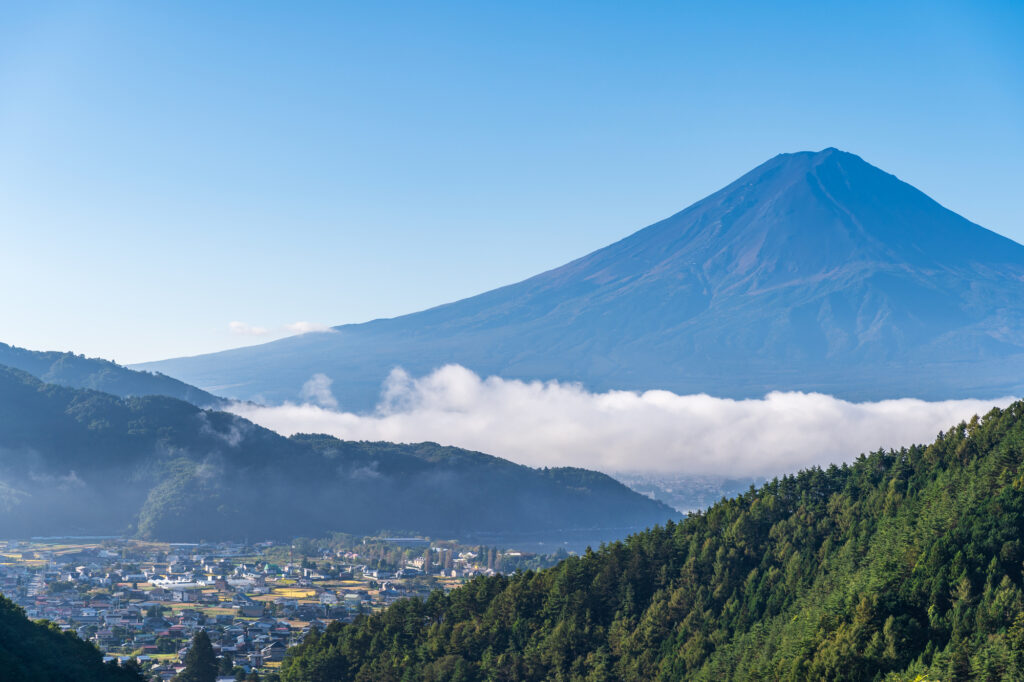 午前:富士見橋展望台