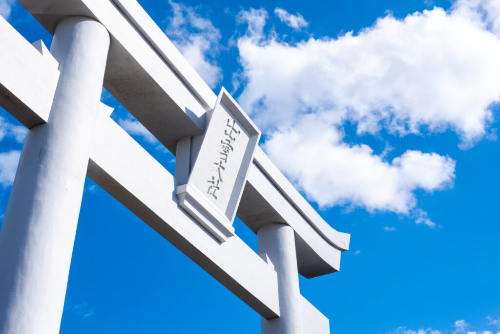 出雲大社（宇迦橋の大鳥居）