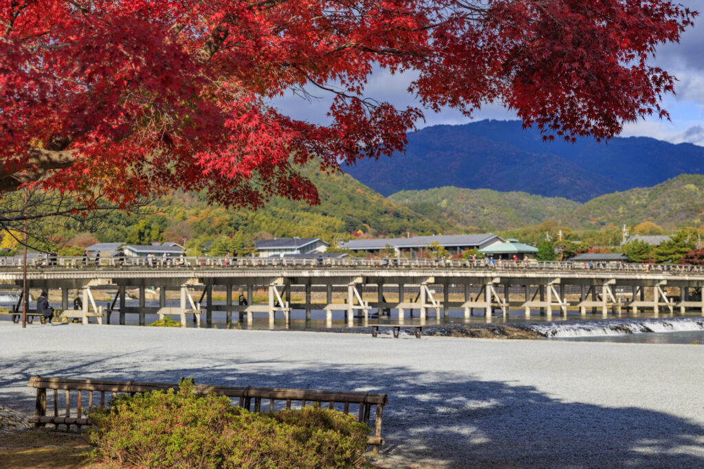 嵐山の紅葉スポット