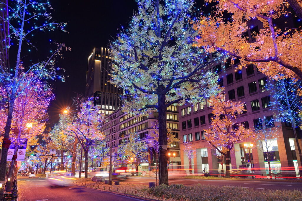 大阪　イルミネーション