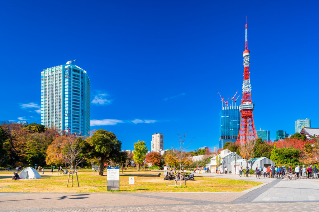 東京タワーの展望台