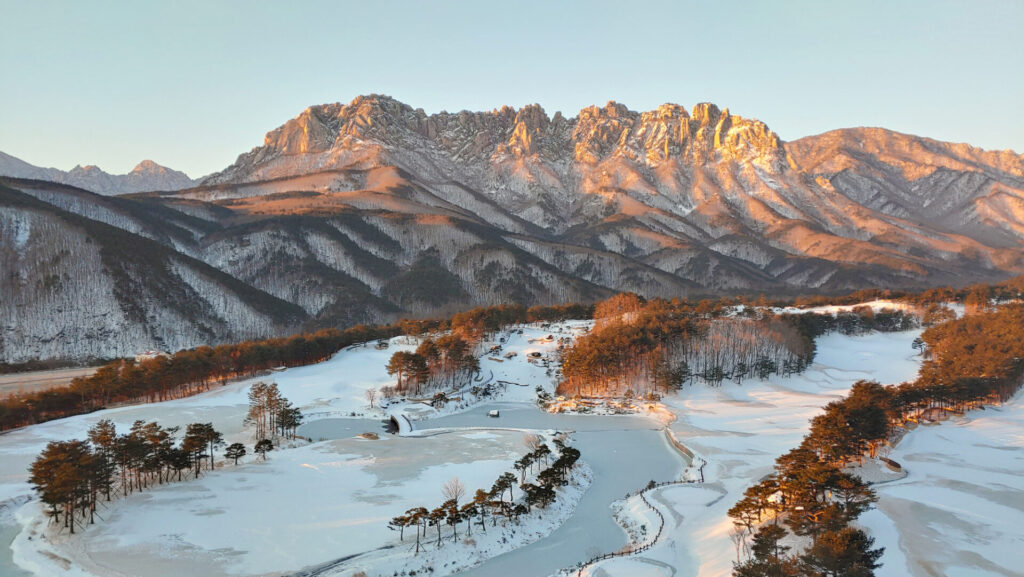 雪岳山(ソラクサン)国立公園：自然との触れ合い