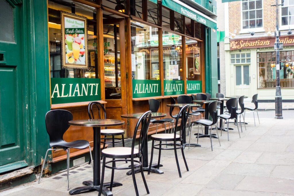 イギリス旅行の食費