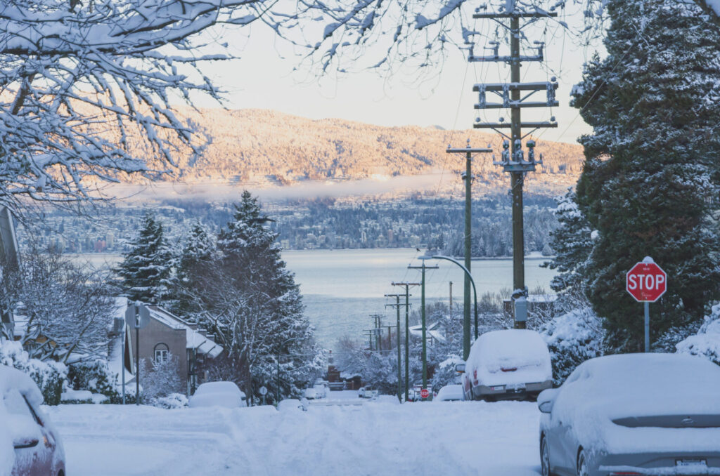 冬のバンクーバー