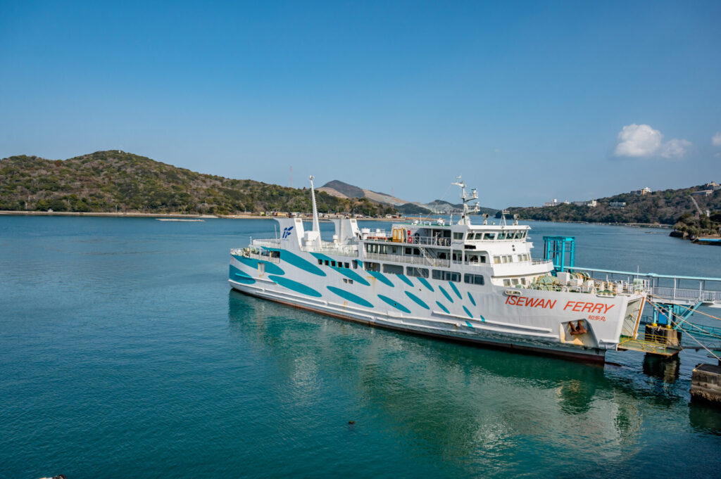  伊勢湾フェリーでの旅