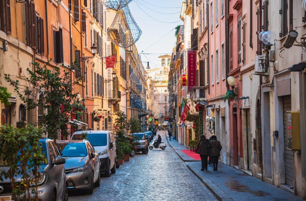 ローマの町並み