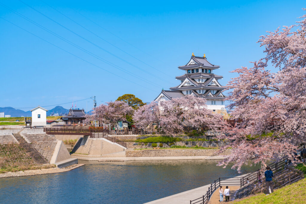 黒俣一夜城の風景