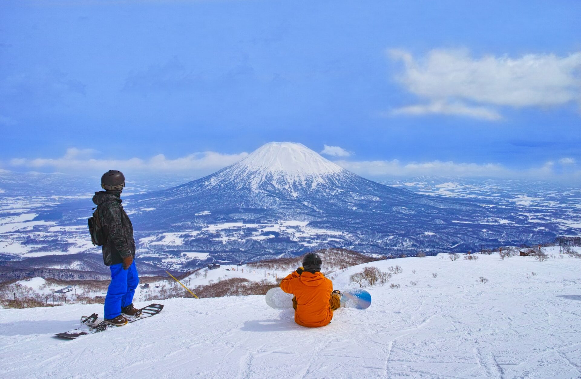 スキーリゾートで有名な北海道のニセコ