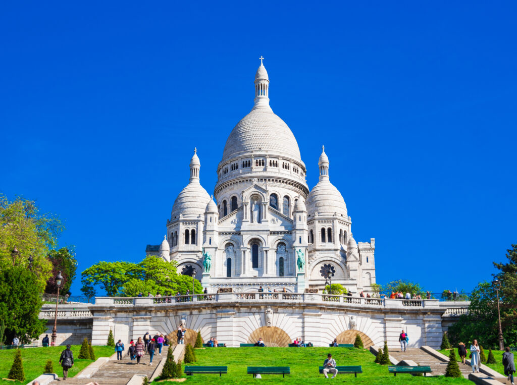フランスパリのサクレクール寺院