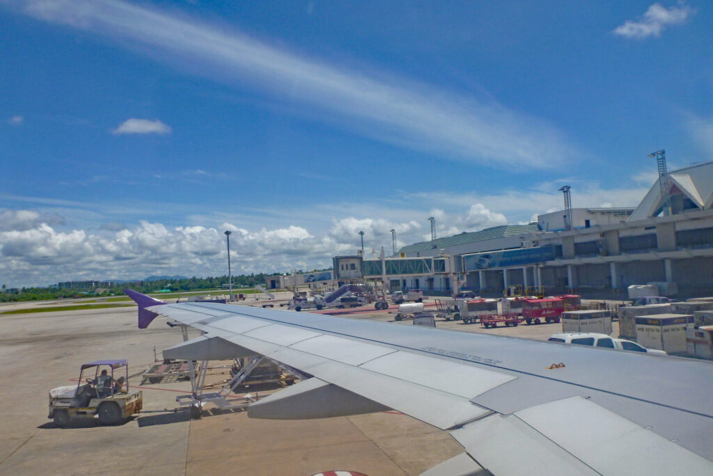 タイ空港からの眺め