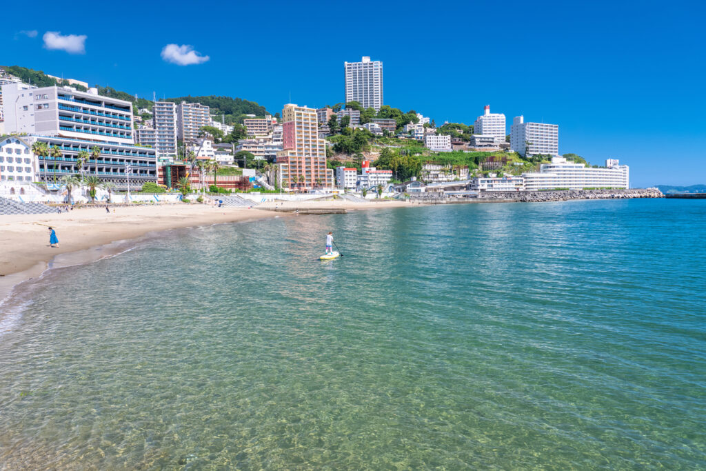 熱海サンビーチ・リゾート地の風景