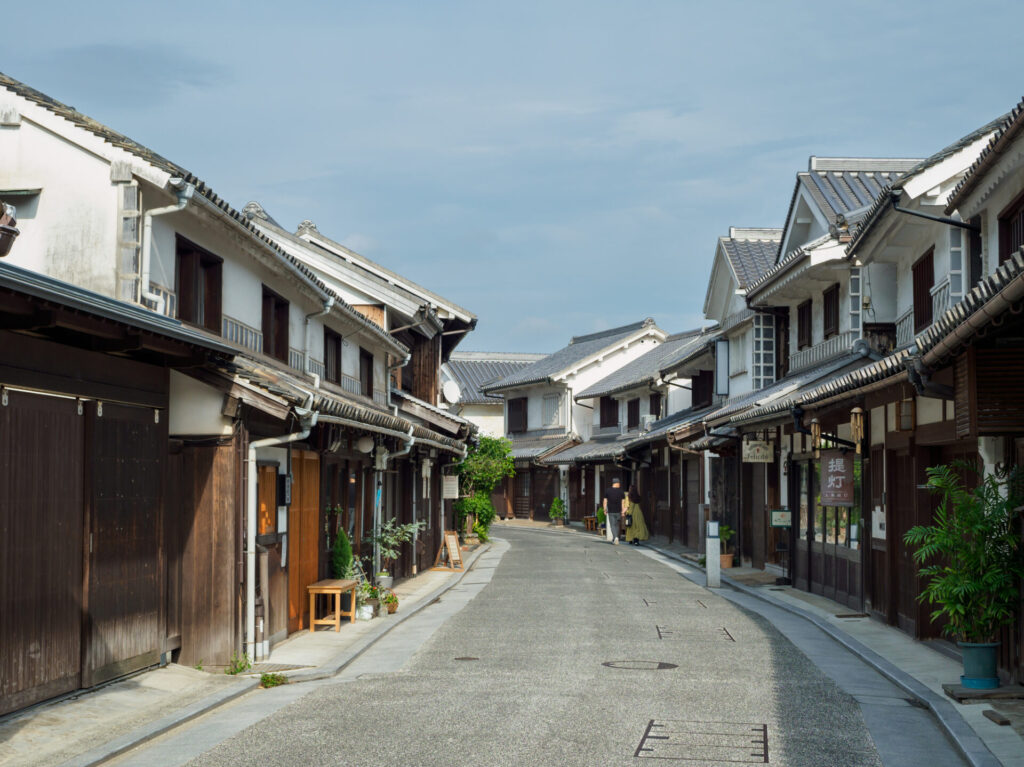 倉敷美観地区の風景
